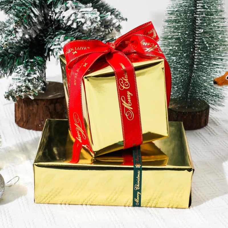 NESCCI Golden Metallic Wrapping Paper, Solid Color Paper,Gift Wrapping Paper,Perfect for Wedding,Valentine's Day,Birthday, Christmas,Baby Shower,DIY Bouquet (17 Inches X 32.8 Feet) - Image 4